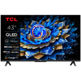 Televizor TCL QLED 43T69C, 108 cm, Smart Google TV, 4K Ultra HD, (Model 2025)