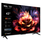 Televizor TCL LED 43V6C, 108 cm, Smart Google TV, 4K Ultra HD, (Model 2025)