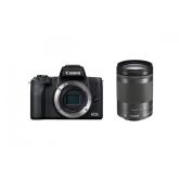 Camera foto Canon EOS M50 Mark II, Black KIT EF-M18-150 f/3.5-6.3 IS STM , 24.1 MP, DIGIC 8, ecran 3