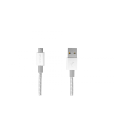 MICRO B USB CABLE SYNC & CHARGE 100CM SILVER 