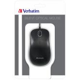 MOUSE Verbatim SILENT OPTICAL BLK, 