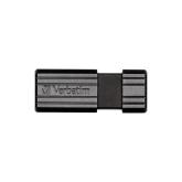 USB DRIVE 2.0 PINSTRIPE 8GB BLACK 
