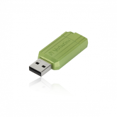 USB DRIVE 2.0 PINSTRIPE 16GB STORE  N  GO EUCALYPTUS GREEN 