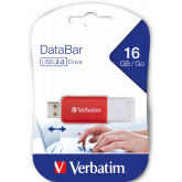 V DataBar USB 2.0 Drive Red 16GB 