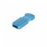 USB DRIVE 2.0 PINSTRIPE 128GB STORE N  GO CARIBBEAN BLUE 