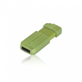 USB DRIVE 2.0 PINSTRIPE 128GB STORE N  GO EUCALYPTUS GREEN 