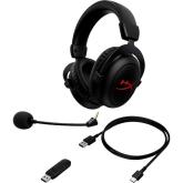 Casti wireless cu microfon HP gaming, HyperX Cloud Core,Wireless