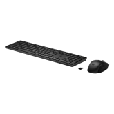 HP 655 Wireless Mouse and Keyboard Combo, Culoare: Negru, Dimensiuni: 428,22 x 115,47 x 18,06 mm (tastatură); 120,28 x 69,95 x 41,39 mm (mouse), Greutate: 0,4 kg (tastatură); 0,08 kg (mouse), Garantie 1 an