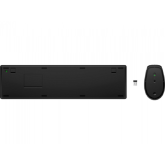HP 650 Wireless Keyboard and Mouse Combo Black EURO, 