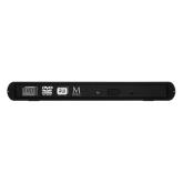 DVD-RW extern, VERBATIM, interfata USB 2.0, negru, 