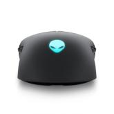 Dell Alienware Tri-Mode Wireless Gaming Mouse AW720M, Connection type: Tri-mode Wireless (2.4GHz, Bluetooth 5.1 and wired), Movement Resolution: 26000 dpi, , Magnetic Snap Charging Function, Adjustable Dots Per Inch (DPI), Wireless mode (2.4GHz), Buttons 