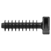 Diblu suport ancorare bride 10 x 37 black (100buc) - ELEMATIC, 