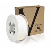 3D PRINTER FILAMENT PLA 1.75MM 1KG WHITE 