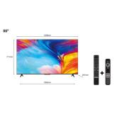 Televizor Smart LED TCL 55P635 139 CM (55``) 4K Ultra HD Wi-Fi (Model 2022)
