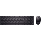 Dell Pro Wireless Keyboard and Mouse - KM5221W - US International (QWERTY), 