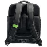 RUCSAC LEITZ, pt. notebook de max. 15.6 inch, 2 compartimente, buzunar frontal | buzunar lateral x 2, waterproof, poliester, negru, 
