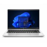 Laptop HP ProBook 440 G9 cu procesor Intel Core i7-1260P 12 Core ( 2.1GHz, up to 4.7GHz, 18MB), 14 inch FHD, Intel Iris Xe Graphics, 16GB DDR4, SSD, 512GB PCIe NVMe Value, Free DOS, Pike Silver