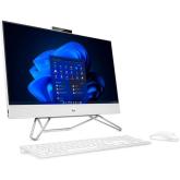 All-in-One HP ProOne 240 G9 23.8 inch Non-Touch FHD cu procesor Intel Core i5-1235U, video Integrat Intel Iris Xe Graphics, RAM 8GB, SSD 512GB, Fixed Stand, HP 125 White Wired Keyboard, HP 125 White Wired Mouse, Starry White, Free DOS, 2yw