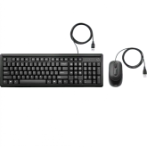 Kit Tastatura si Mouse HP Wired 160, negru
