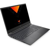 Laptop HP Victus Gaming 16-e1005nq cu procesor AMD Ryzen 7 6800H Octa Core (3.2GHz, up to 4.7 GHz, 16MB), 16.1 inch FHD, NVIDIA GeForce RTX 3050Ti 4GB, 16GB DDR5, SSD, 512GB Pcle 4x4, Free DOS, Mica Silver (dark)