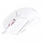 Mouse HP cu fir, HYPERX Pulsefire Haste, Pixart 3327 sensor, DPI pana la 26.000, greutate 254g, White