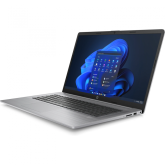 Laptop HP 470 G9 cu procesor Intel Core i5-1235U 10 Core (1.3GHz, up to 4.4GHz, 12MB), 17.3 inch FHD, Intel Iris Xe Graphics, 16GB DDR4, SSD, 512GB Pcle NVMe, Free DOS, Asteroid Silver