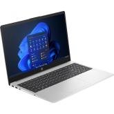 Laptop HP 250 G10 cu procesor Intel Core i7-1355U 10-Core (1.7GHz, up to 5.0GHz, 12MB), 15.6 inch FHD, Intel UHD Graphics, 16GB DDR4, SSD, 512GB PCIe NVMe, Free DOS, Turbo Silver