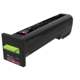 LEXMARK 72K2XM0 toner laser,culoare magenta,return program  ,capacitate mare 22 k pagini, compatibilitate CS820de / CS820dte / CS820dtfe
