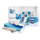 Laminator Leitz iLAM A4 Home Office, albastru, 