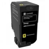 Toner Original Lexmark Yellow, 74C20Y0, pentru CS720|CS725|CX720, 3K, incl.TV 0.8 RON, 