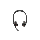 Jabra Evolve 75 UC Stereo Headset Head-band Black,Red, 