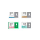 Distrugator manual documente Leitz IQ Office, 10 coli, P5, micro-cut (tip particule), cos 23 coli, alb, Leitz 