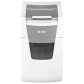 Distrugator automat documente Leitz IQ Office , 150 coli, P5, micro-cut (tip particule), cos  44 litri, alb-gri, Leitz 