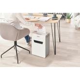 Distrugator manual documente Leitz IQ Protect 10X , 10 coli, P4, cross-cut (tip confeti), cos  18 litri, alb, Leitz 