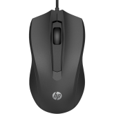 HP MOUSE Wired 105, Culoare: Negru, Dimensiuni: 11.66 x 6.43 x 3.72 cm, Greutate: 0.09kg, Garantie 1 an