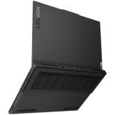 Laptop Gaming Lenovo Legion Pro 5 16ARX8 cu procesor AMD Ryzen™ 7 7745HX pana la 5.1 GHz, 16'', WQXGA, IPS, 240Hz, 16GB, 1TB SSD, NVIDIA® GeForce RTX™ 4070 8GB GDDR6, No OS, Onyx Grey, 3y on-site, Premium Care
