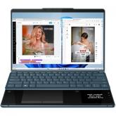 Laptop Lenovo Yoga Book 9 13IMU9 cu procesor Intel® Core™ Ultra 7 155U pana la 4.8GHz, 2 x 13.3
