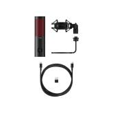 Microfon HyperX QuadCast 2, USB-C, pentru gaming, streaming si podcasting, control on-board, iluminare LED, stand antișoc demontabil, PC/Mac/PS5/PS4, negru