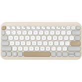 Tastatura wireless ASUS KW100, Culoare: Oat Milk, Greutate: 0.374 ASUS Marshmallow Keyboard KW100 este o tastatura wireless compacta, ultrasubtire, cu un design minimalist.Este compatibila cu dispozitivele Windows, ChromeOS, MacOS, iOS si iPadOS, tastatur