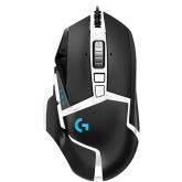 LOGITECH G502 SE Corded Gaming Mouse - HERO - BLACK/WHITE - USB - EWR2