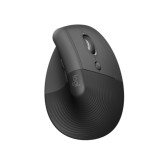 LOGITECH Lift Vertical Ergonomic Mouse - GRAPHITE / BLACK - 2.4GHZ/BT - EMEA - ON+OFFLINE,B2C