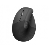 LOGITECH Lift Left Vertical Ergonomic Mouse - GRAPHITE / BLACK - 2.4GHZ/BT - EMEA - ON+OFFLINE,B2C,LEFT