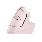 LOGITECH Lift Vertical Ergonomic Mouse - ROSE/DARK ROSE - 2.4GHZ/BT - EMEA - ON+OFFLINE,B2C