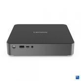 Desktop Lenovo IdeaCentre Mini 01IRH10R , Intel® Core 5 210H, 8C (4P + 4E) / 12T, P-core 2.2 / 4.8GHz, E-core 1.6 / 3.6GHz, 12MB, video Integrated Intel® Graphics, RAM 1x 16GB SO-DIMM DDR5-5600; Two DDR5 SO-DIMM/CSODIMM slots, dual-channel capable; Up to 