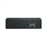 Tastatura Logitech MX Keys S, Iluminare, 2.4GHz&Bluetooth, USB-C, US INTL layout, graphite/negru