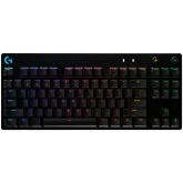 LOGITECH G PRO X TKL LIGHTSPEED Mechanical Gaming Keyboard - BLACK - US INT'L - TACTILE