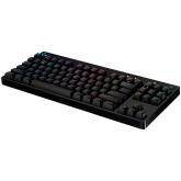 LOGITECH G PRO X TKL LIGHTSPEED Mechanical Gaming Keyboard - BLACK - US INT'L - TACTILE