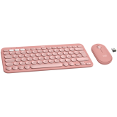 LOGITECH Pebble 2 Combo - TONAL ROSE - (US) INTL - 2.4GHZ/BT - N/A - INTNL-973 - UNIVERSAL 