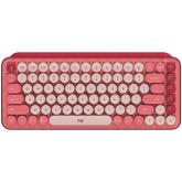 LOGITECH POP ICON COMBO - ROSE - US INT'L - BT  - INTNL-973