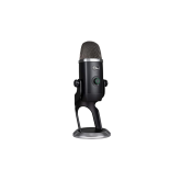 LOGITECH Yeti X Professional USB Microphone for Gaming Streaming and Podcasting - BLACKOUT, 